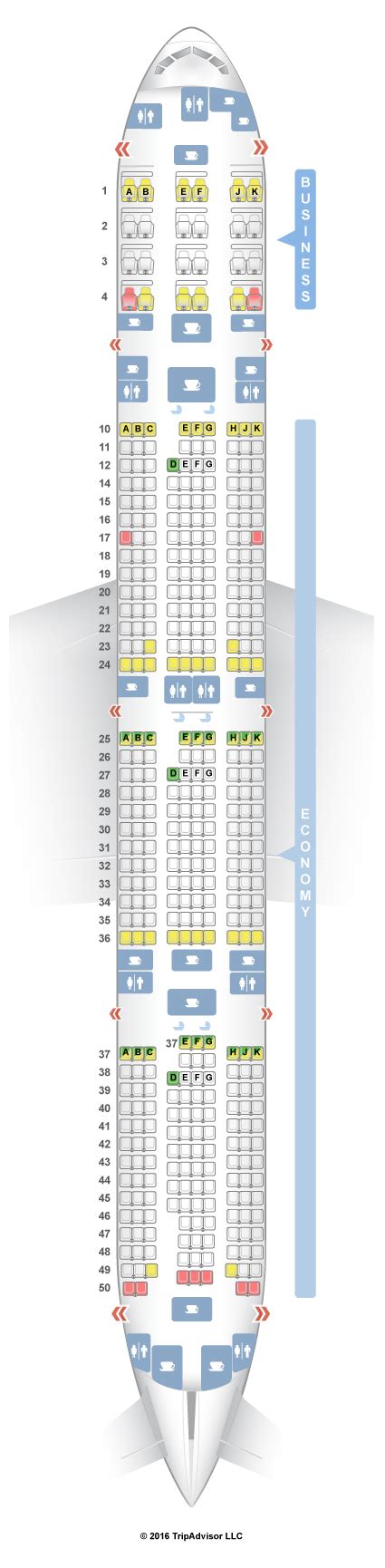 plan avion qatar airways 777